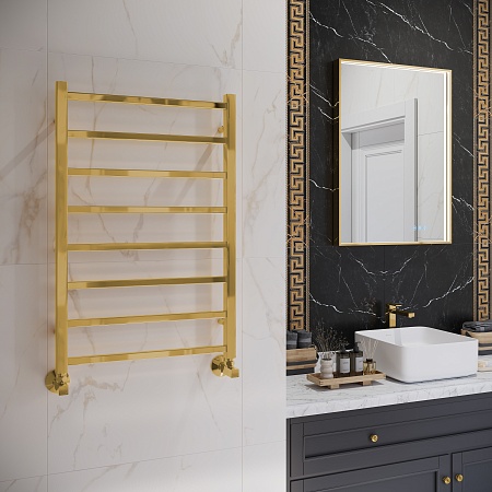 Ватикан П8 500х800 Полотенцесушитель TERMINUS Золото Биробиджан - фото 3